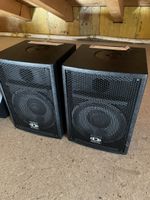 4x Dynacord Lautsprecher inkl. 2 Stativen