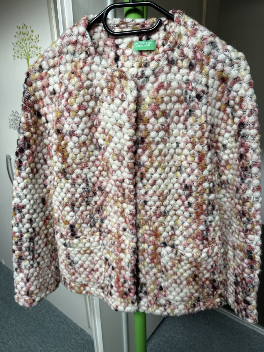 Benetton Giacche: Strickjacke Benetton mehrfarbig Gr.40 – Usato da Baltschieder venduto da YmroBe
