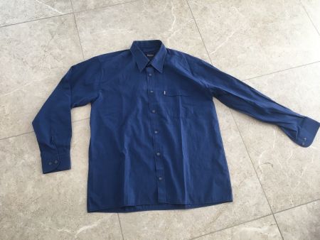 Hugo Boss Herrenhemd, blau, Gr. XL, classic Style!