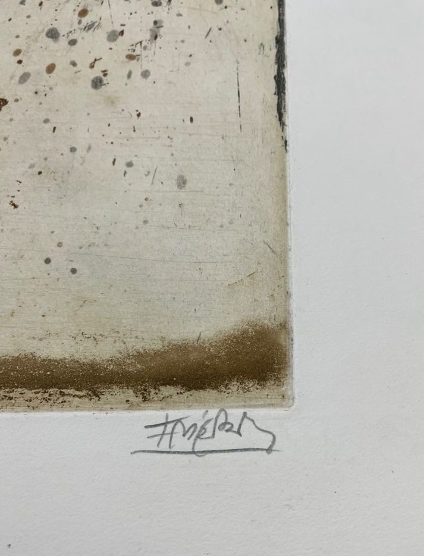 Grafiken & Lithographien: Johnny Friedlaender, handsigniert, nummeriert – Gebraucht aus Rain von Pic-Ass 2