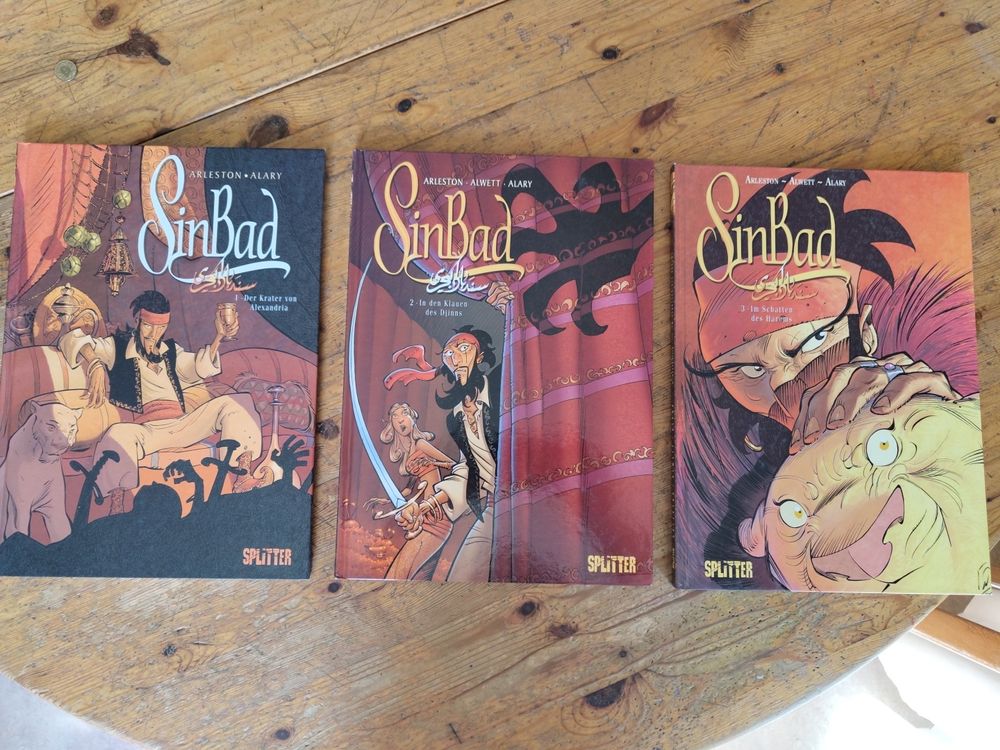 Sinbad - Band 1-3 (Kompleter kurz Comic) | Kaufen auf Ricardo