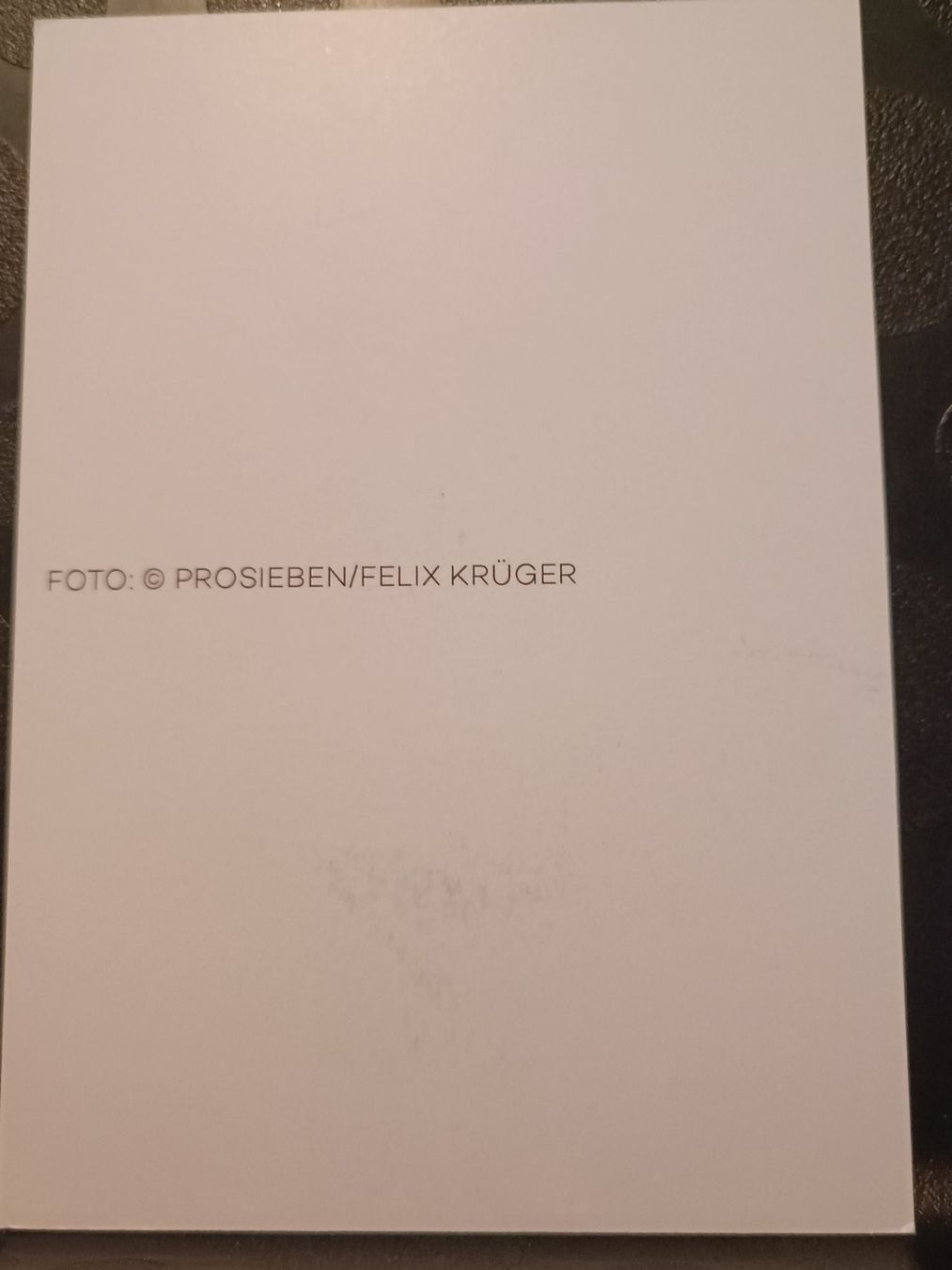 Autografi: Lena Gercke - signierte Autogrammkarte – Usato da Menziken venduto da Artographs 1