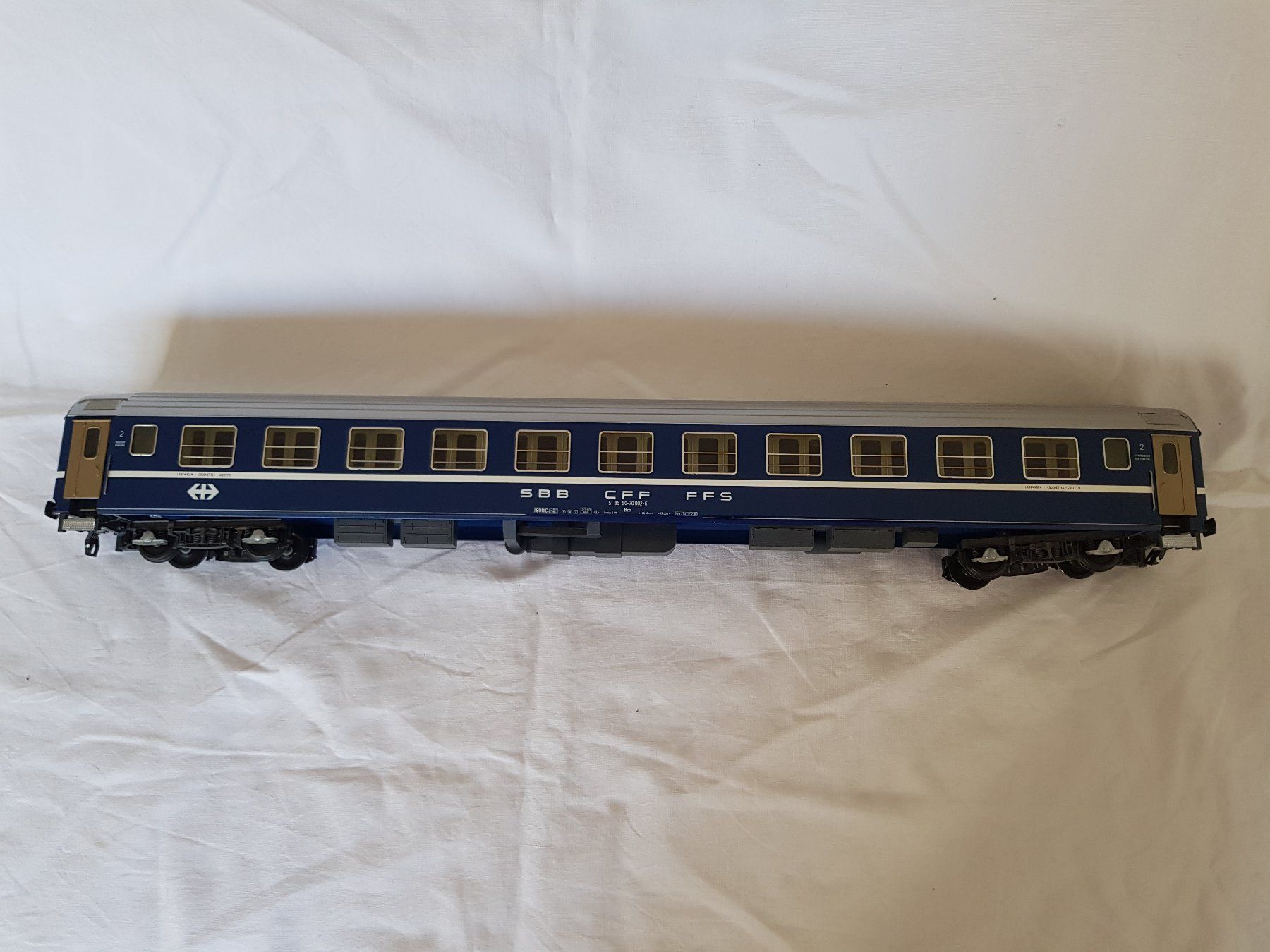 Hermann Modellini di ferrovie: Hermann Liegewagen Bcm – Nuovo (secondo la descrizione) da Luzern venduto da inca55 2