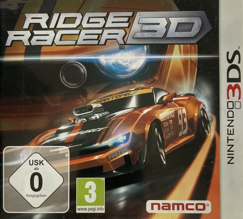 Ridge Racer 3D - Nintendo 3DS (Gebraucht) in Jonschwil für CHF 14.9 ...