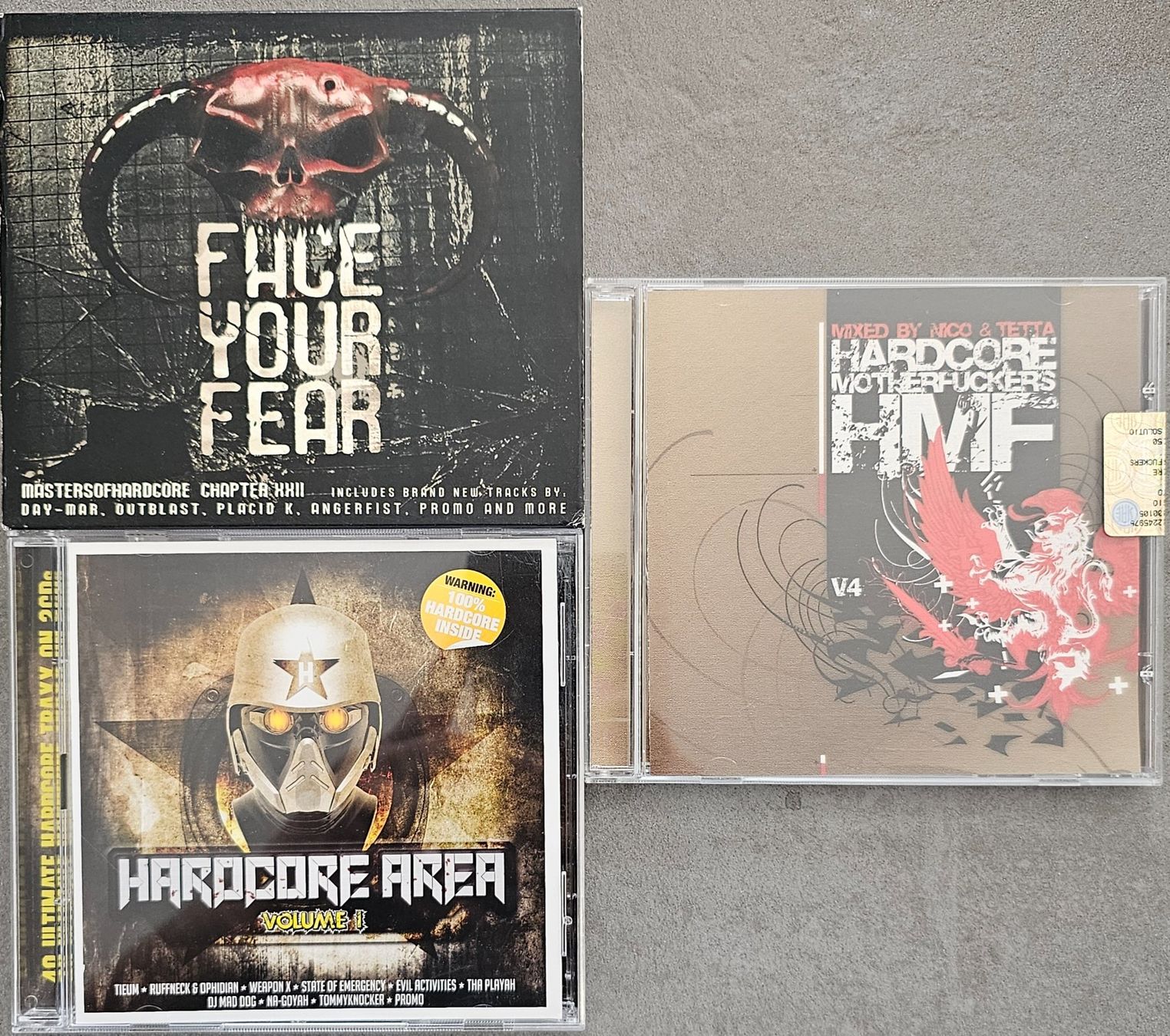 CD: Hardcore/Gabber CD's - Masters of Hardcore – Usato da Unterkulm venduto da Chaplyn2018