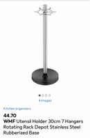 WMF kitchen utensils holder stainless steel