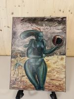 Originales surreales Gemälde, Zustand sehr gut!
