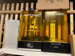 Anycubic Photon Mono X + Anycubic Wash and Cure Machine