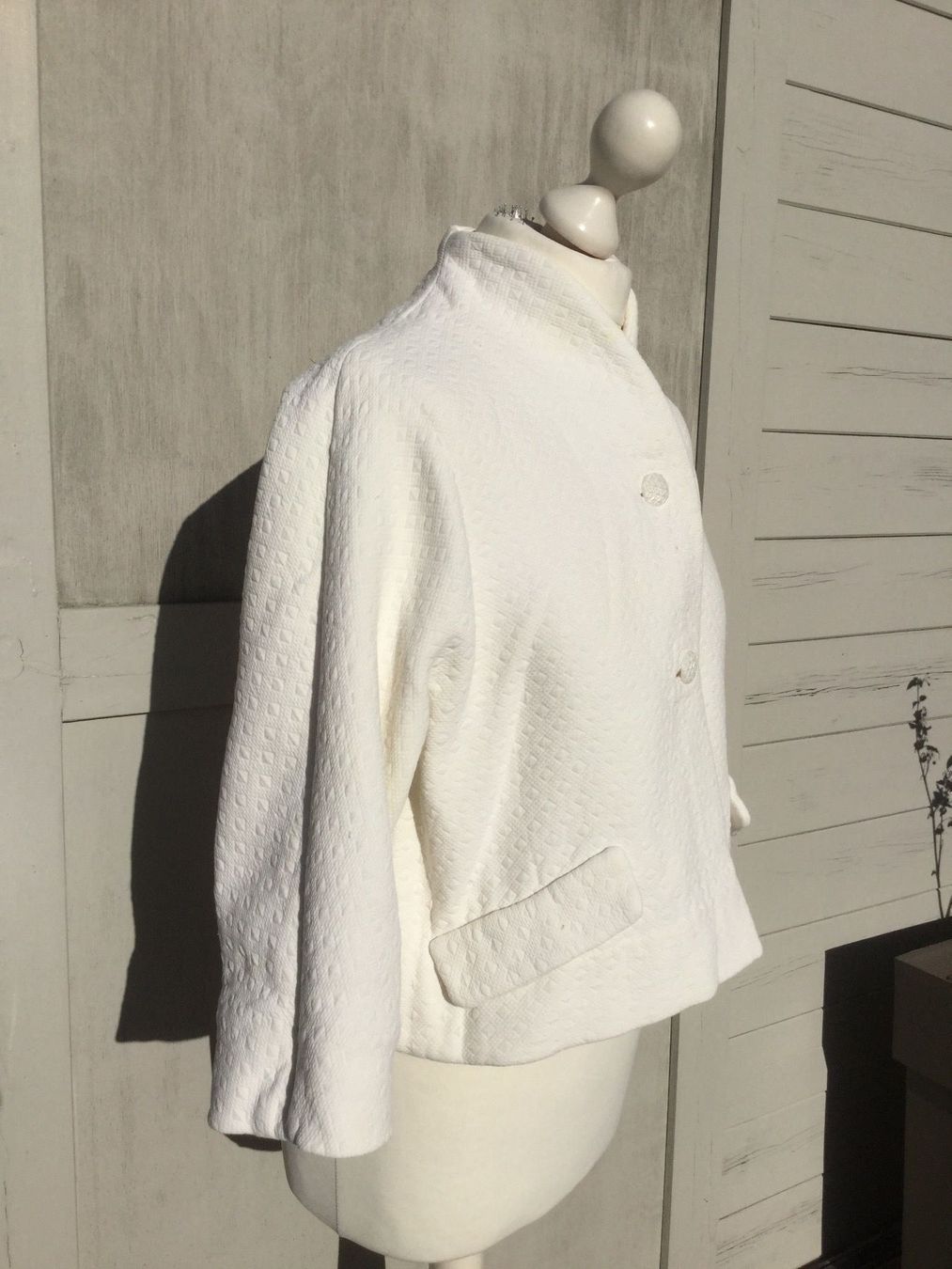 Jacken: Veste blanche Vintage 1953 – Gebraucht aus Agiez von chouchanelle 3
