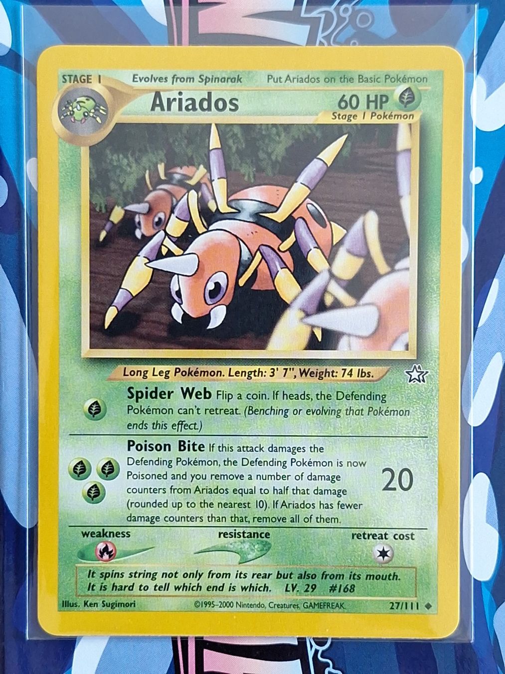 Pokémon Carte collezionabili: Ariados - Neo Genesis – Usato da Altstätten SG venduto da GGsGameshop