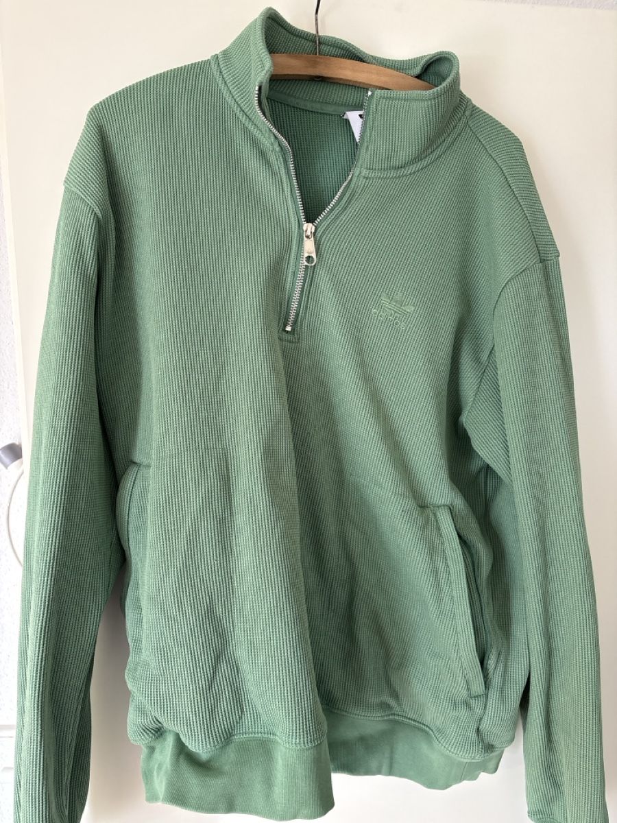 Adidas Maglioni & Felpe: Adidas Half Zip Pullover Grün M – Usato da Zürich venduto da dieghe