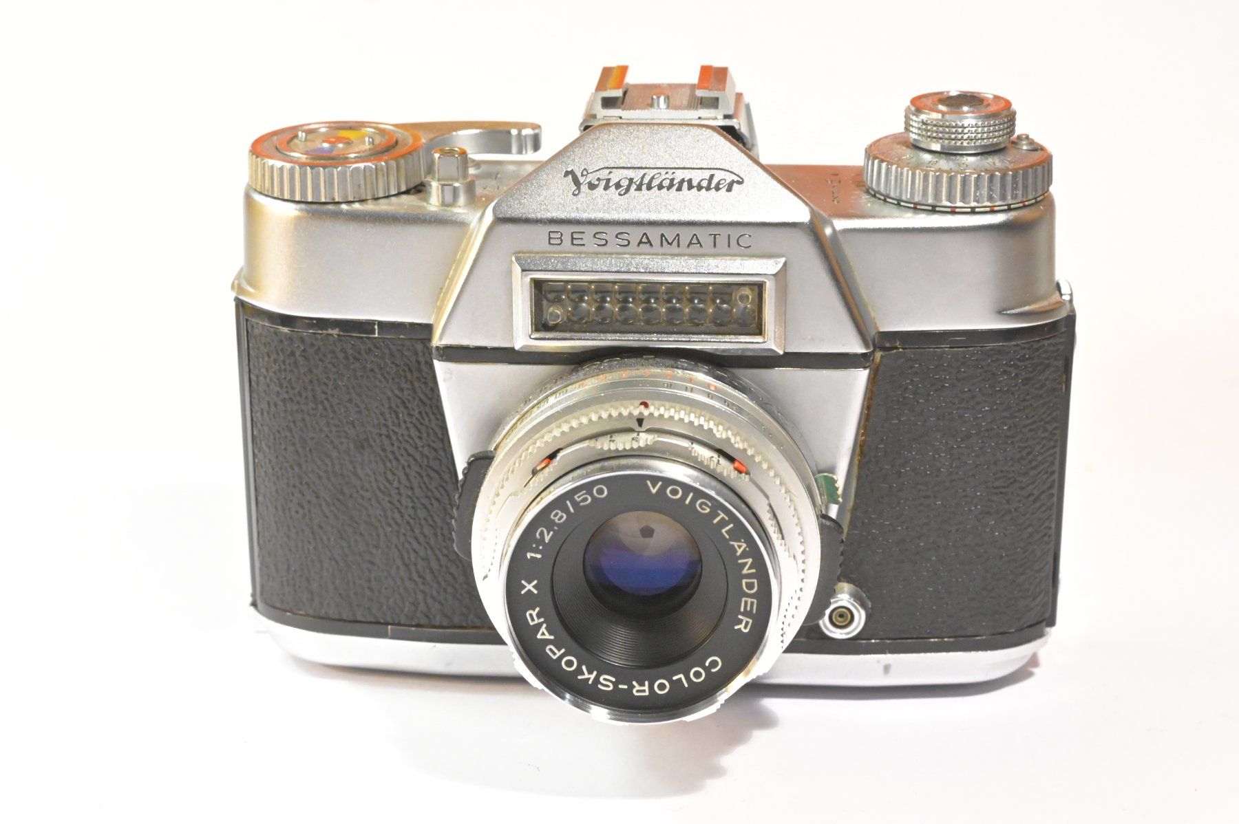 Voigtländer Fotocamera: Voigtländer Bessamatic Kamera mit zwei Objektiven – Difettoso da Erlinsbach venduto da foto_5018 5
