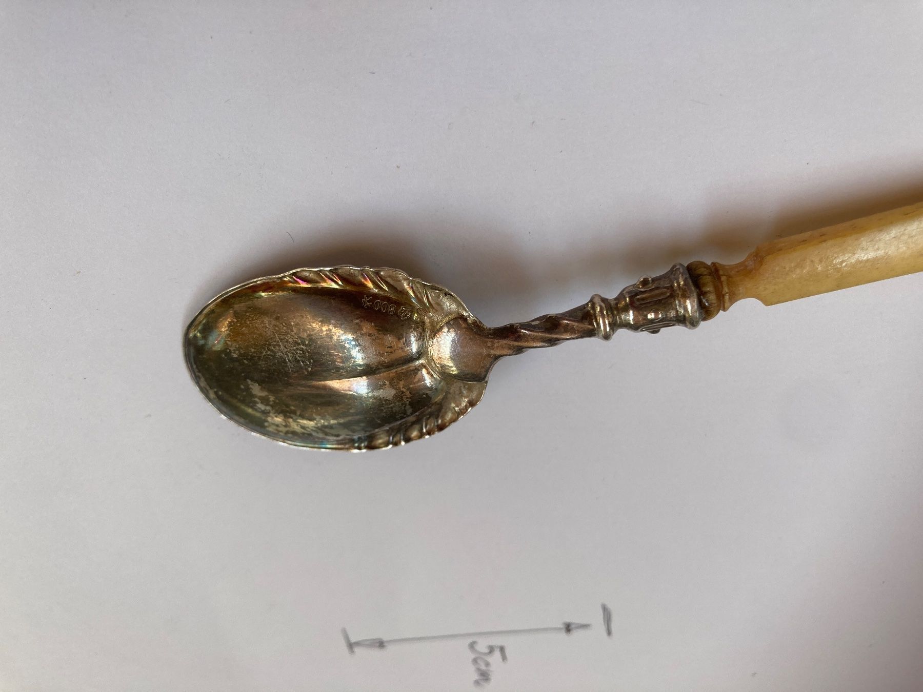 Cucchiai: antiker Löffel - Silber 800 – Usato da zürich venduto da papalapa 2