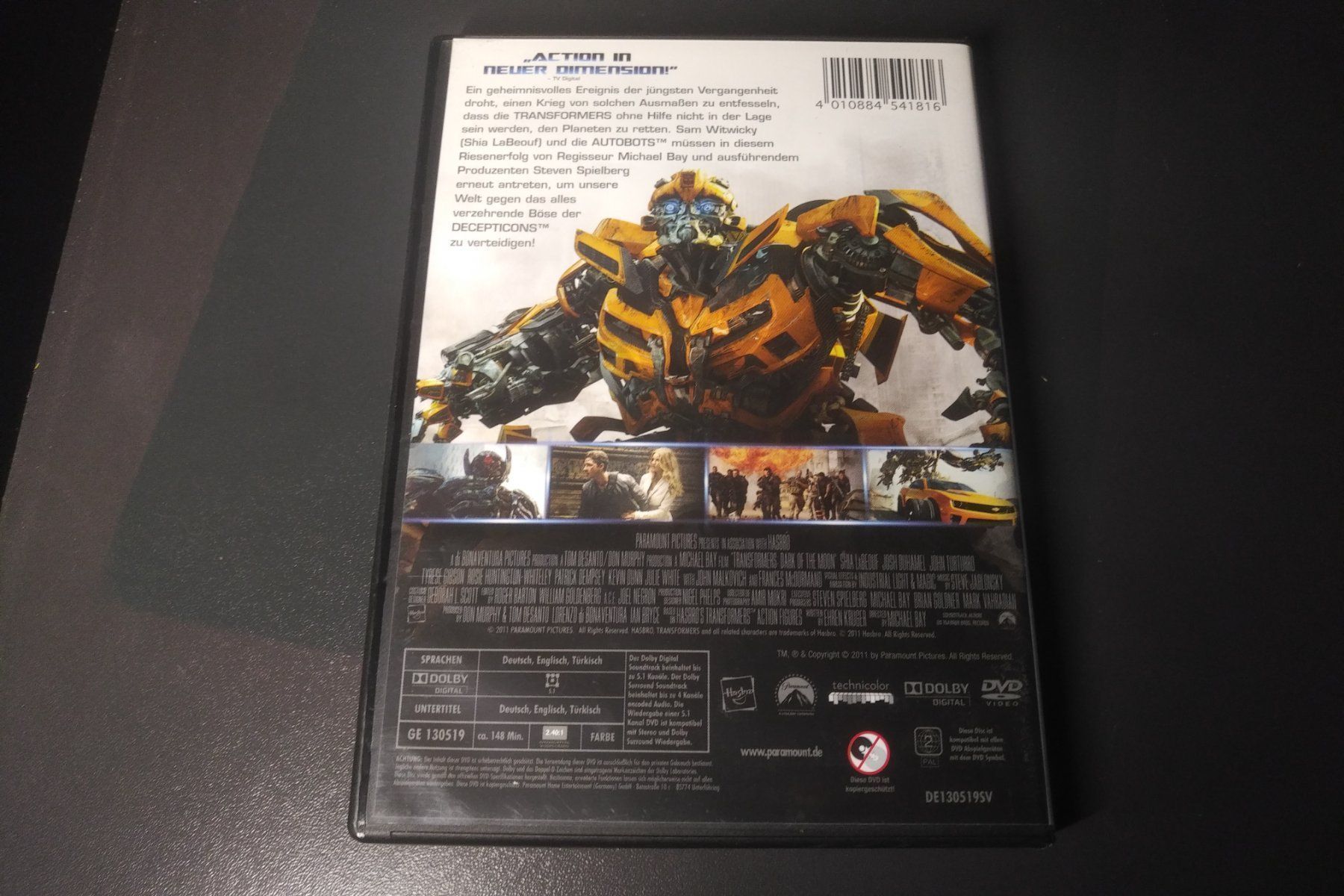 Tutti i DVDs: DVD: TRANSFORMERS 3 - Versand, nur CHF 2.50! – Usato da Siblingen venduto da goodprice24 1