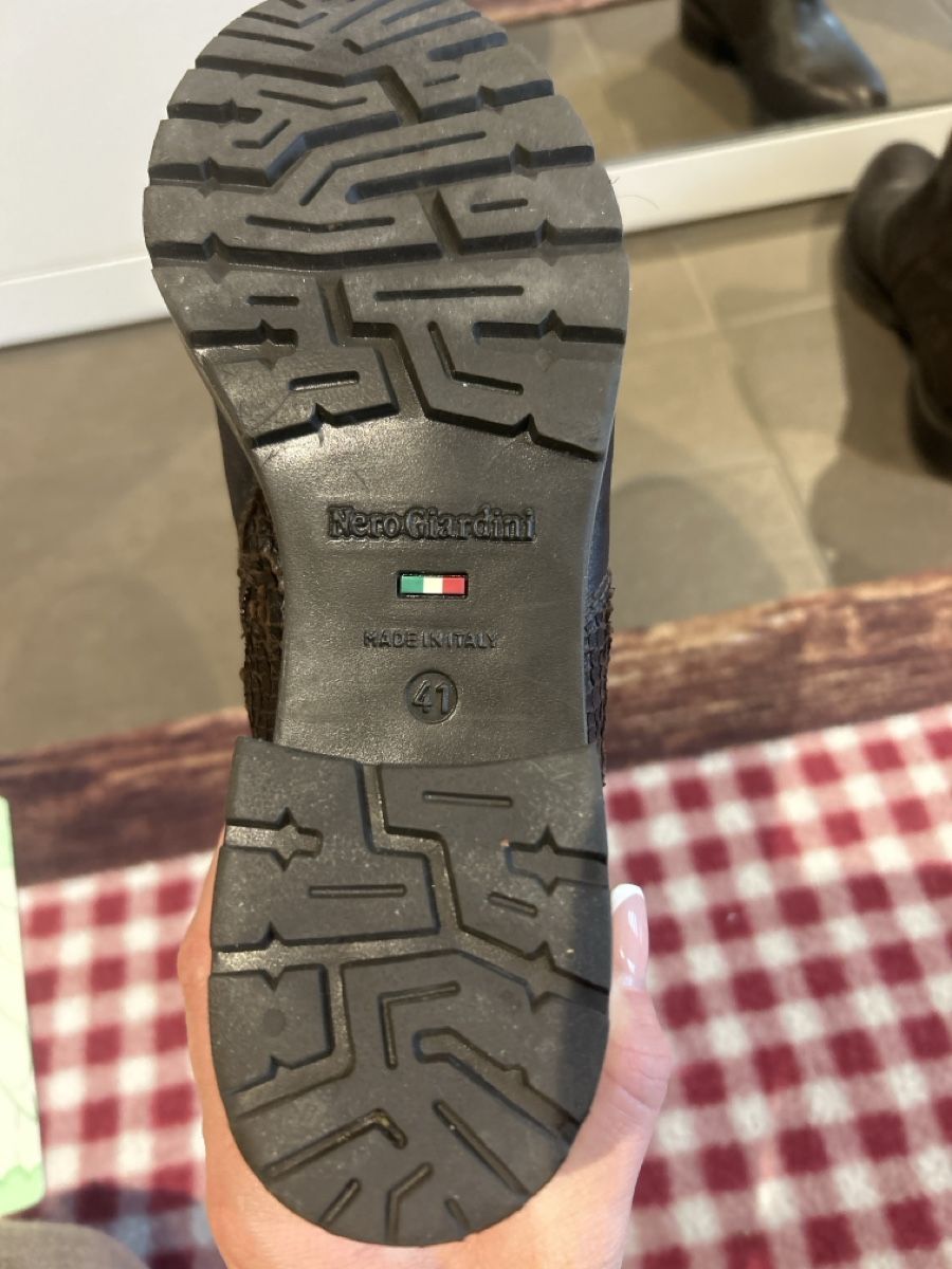 Damenschuhe: Leder Stiefelette Nero Giardini – Neu (gemäss Beschreibung) aus Matzendorf von Fla5 4