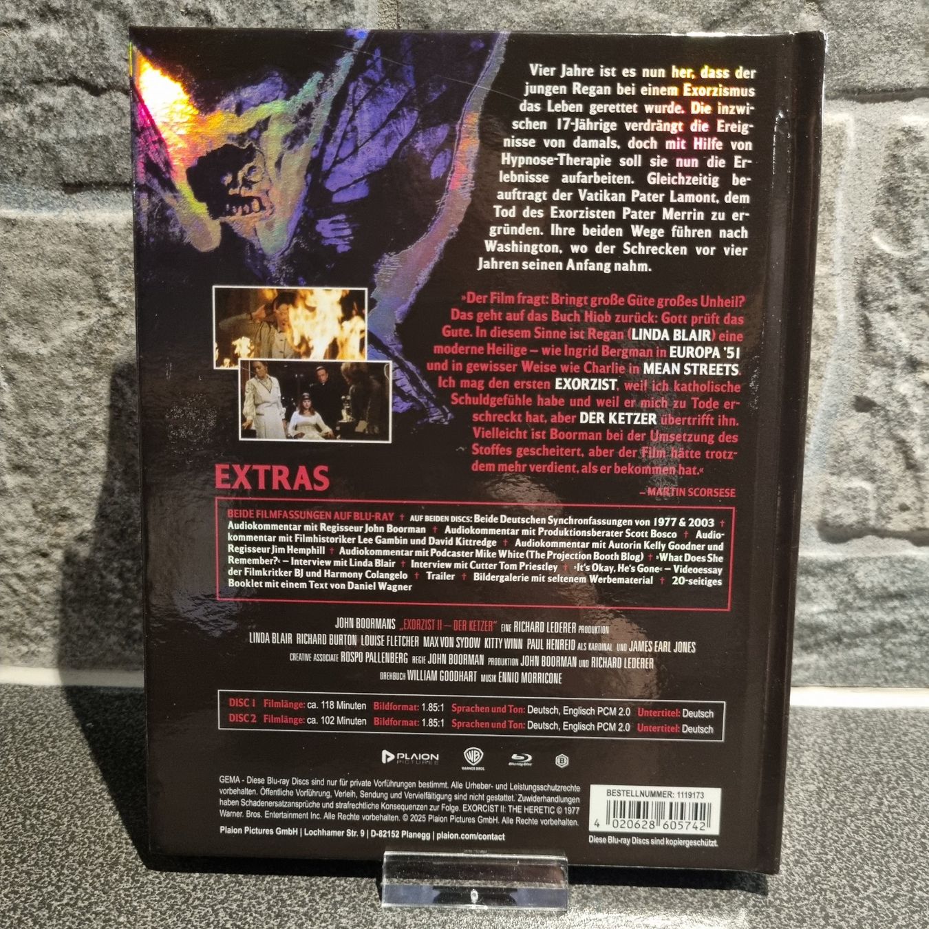 Tutti i DVDs: Exorzist 2: Der Ketzer Mediabook, 2 Blu-rays – Nuovo (secondo la descrizione) da Bremgarten AG venduto da Mediensammler24 1