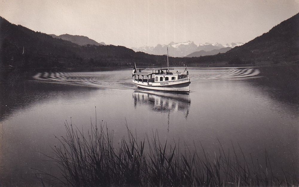  gerisee ZG Schiff MORGARTEN Auf Dem GERISEE Gebraucht In Brig 