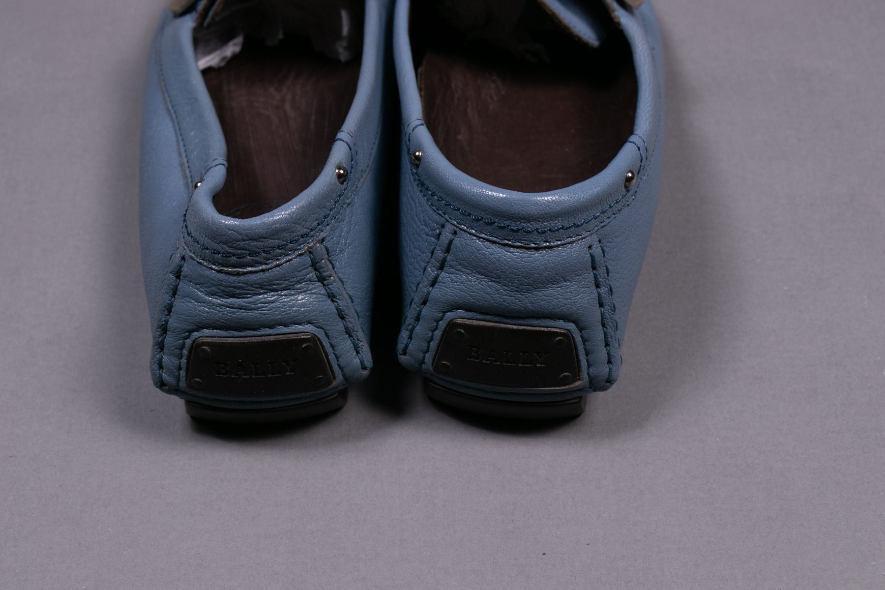 Bally Scarpe da donna: BALLY Blaue Ledermokassin - Gr37 – Usato da Hombrechtikon venduto da BAZ-Vintage 6