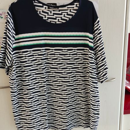 Shirt kurz Arm F. Walder marine Gr.50 Fr. 29.-