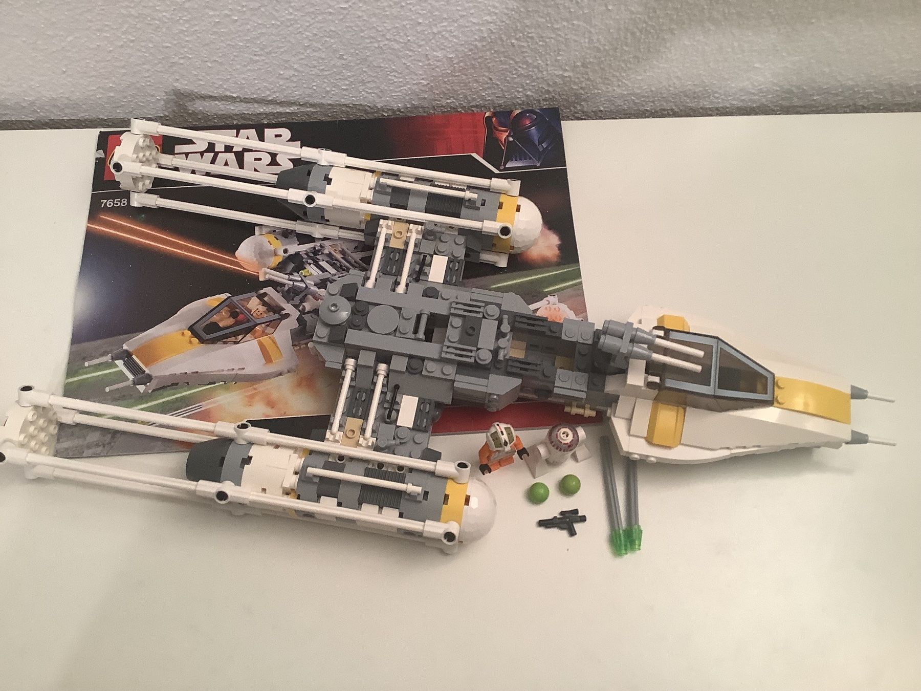 Lego Baukästen: Lego StarWars  Y-wing Fighter 7658 von 2007 – Gebraucht aus Willisau von Keks5 2