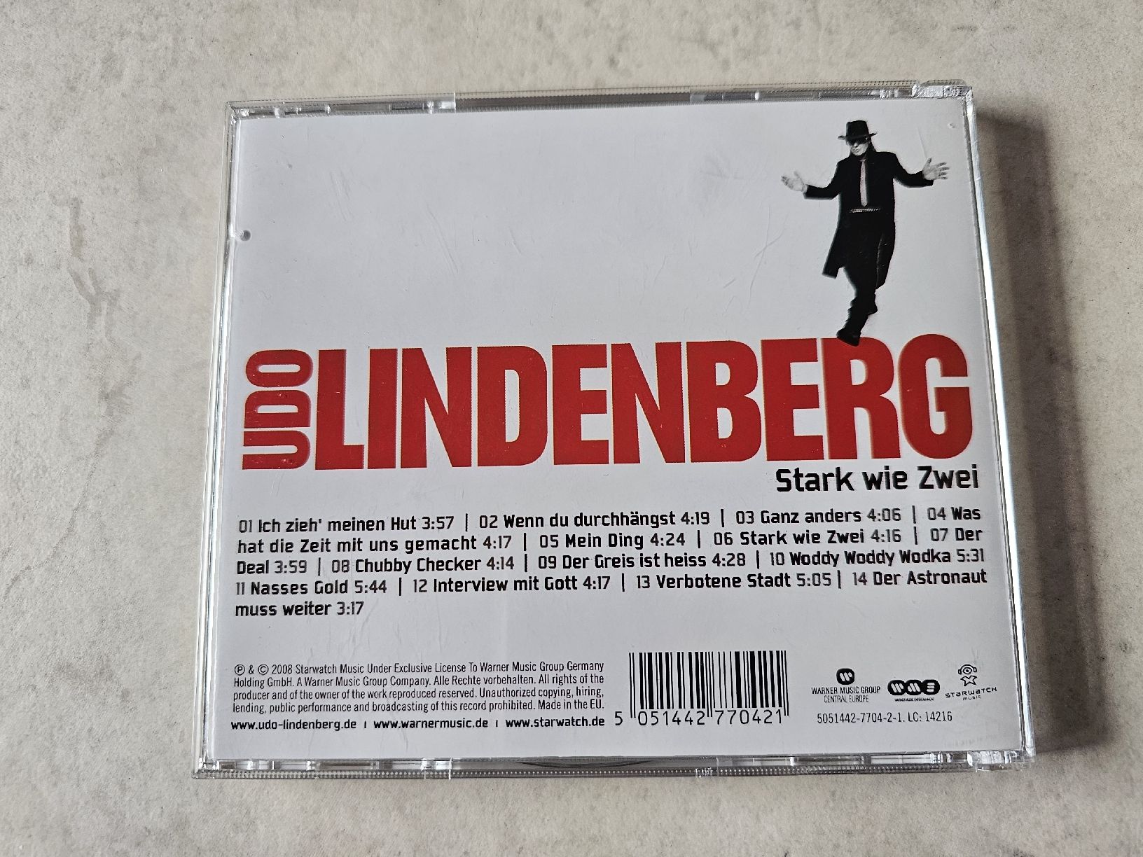 CD: Udo Lindenberg  -  Stark wie Zwei – Usato da Schneisingen venduto da backstore24 1