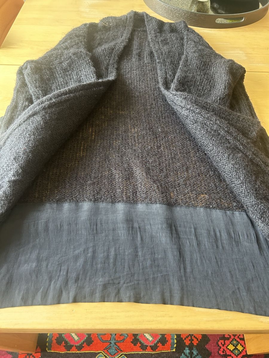 Cappotti: Strickmantel , Oversize, schwarz – Usato da St.Gallen venduto da tze_g7lv 1