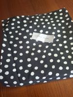Tessuto pois nero bianco 1,50m x 1,40m 