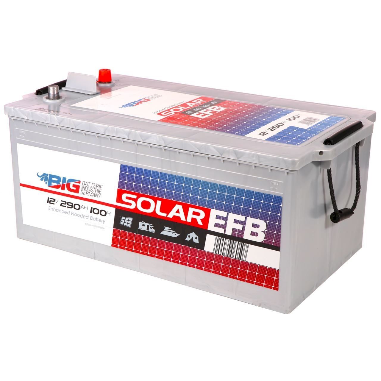 Batterien: BIG EFB 12V 290Ah C100 Solarbatterie – Neu und originalverpackt aus Bottighofen von zaap 1