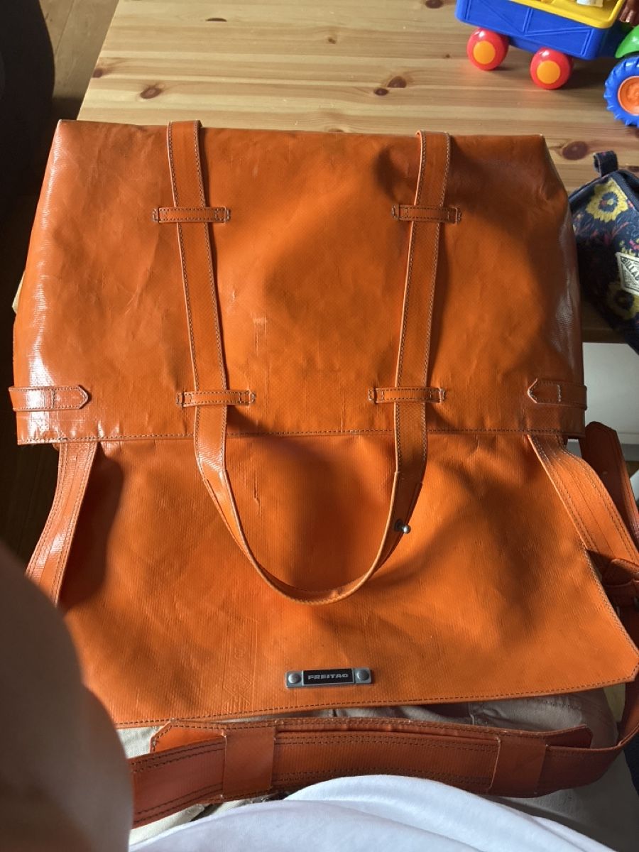 Freitag Borse:  FREITAG Tasche orange  – Usato da Mitlödi venduto da meyer-sabrina 3
