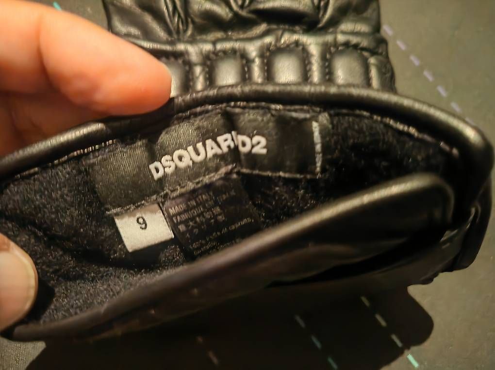 Altri accessori da uomo: Gants DSquared2 cuir T.09 – Usato da Penthaz venduto da GGE01 1