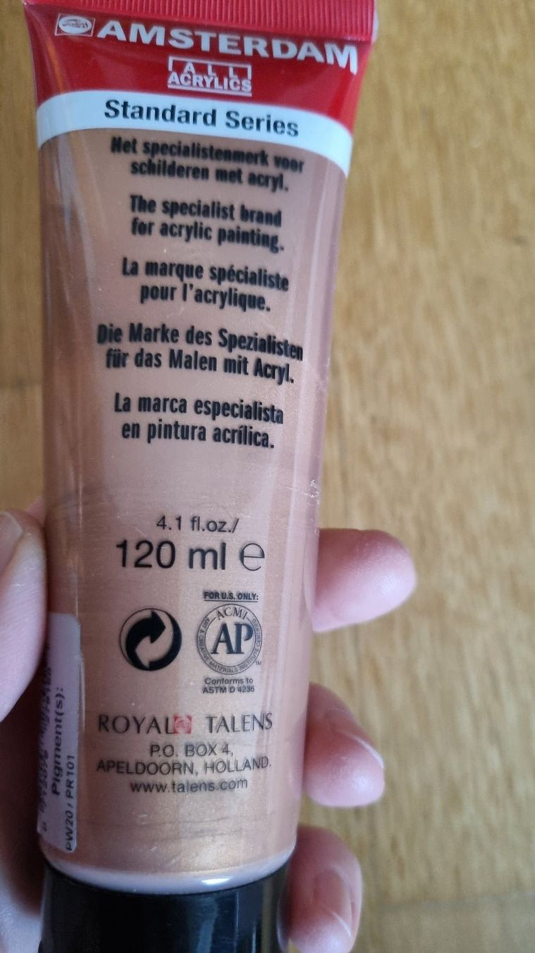 Colori: gebraucht: 3 Acrylfarbe 100ml bzw. 120ml – Usato da Belp venduto da MaSu39 4