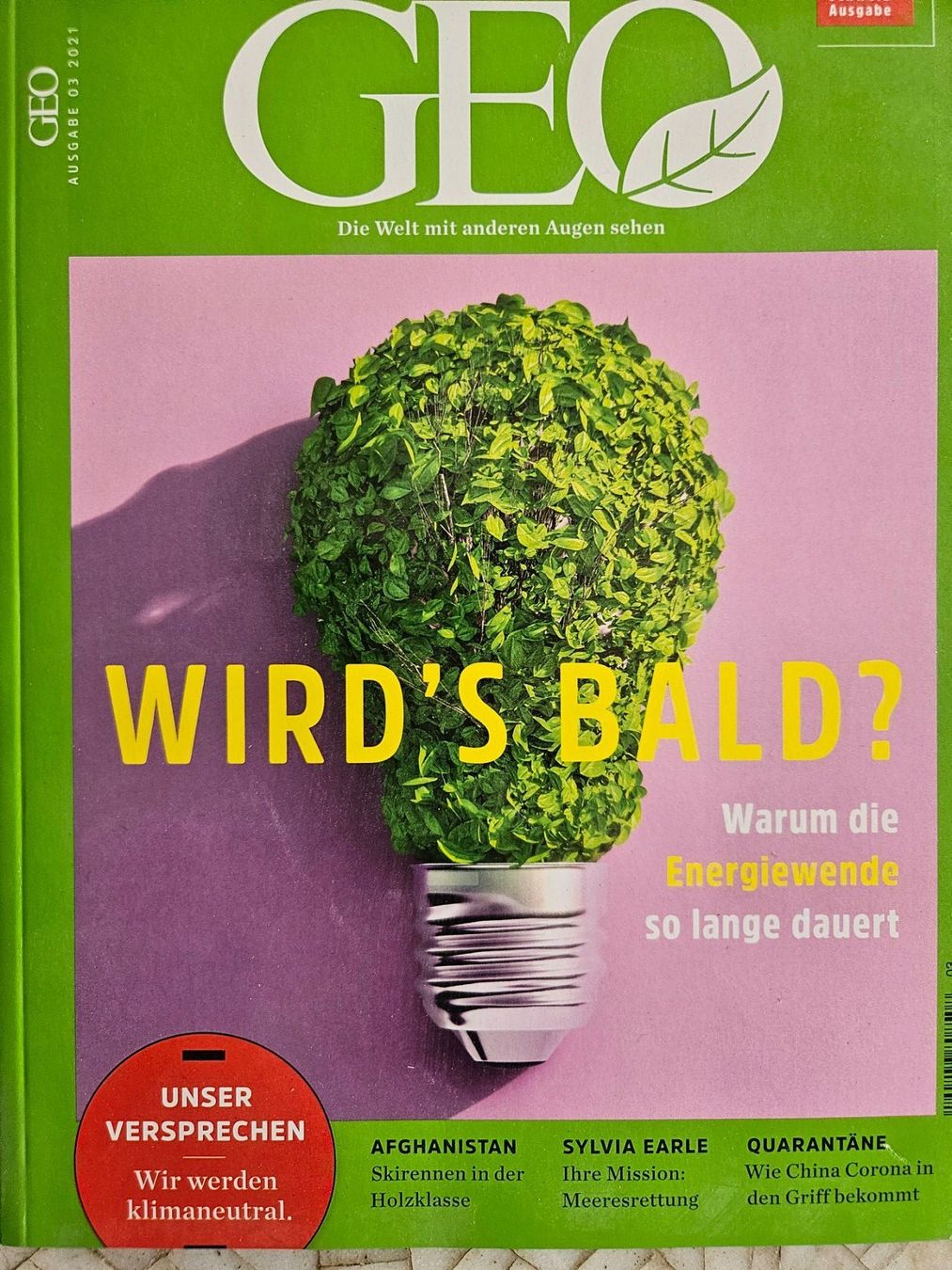 Riviste & Magazine: GEO, Wird es bald? – Usato da Zürich venduto da lorenzo167