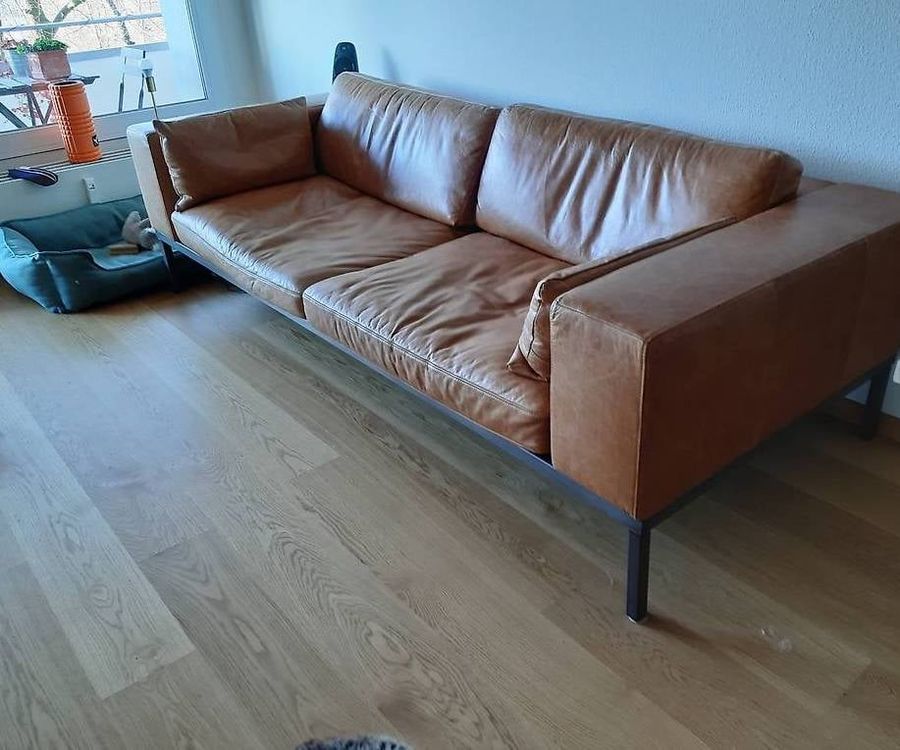 Ledersofa / Leather couch "Wellington" v. Maison Du Monde Kaufen auf