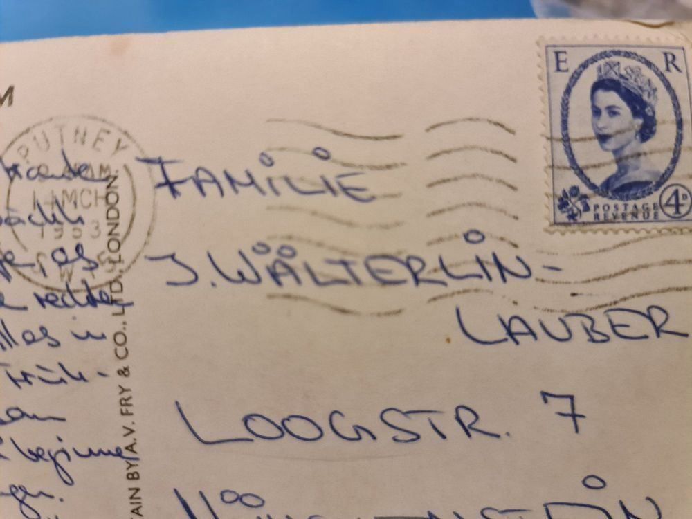 Cartoline postali: Ansichtskarte The british museum London 1963 – Usato da Dintikon venduto da Vexi 1