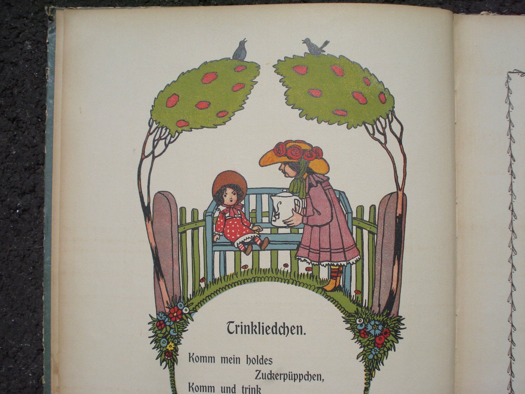 Bücher: Kinderbuch "Der Lustige Kindergarten" von 1907 – Gebraucht aus Basel von art.basel 5