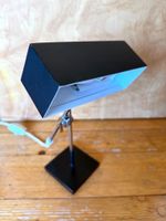 Mid-Century Schreibtischlampe schwarz Metall