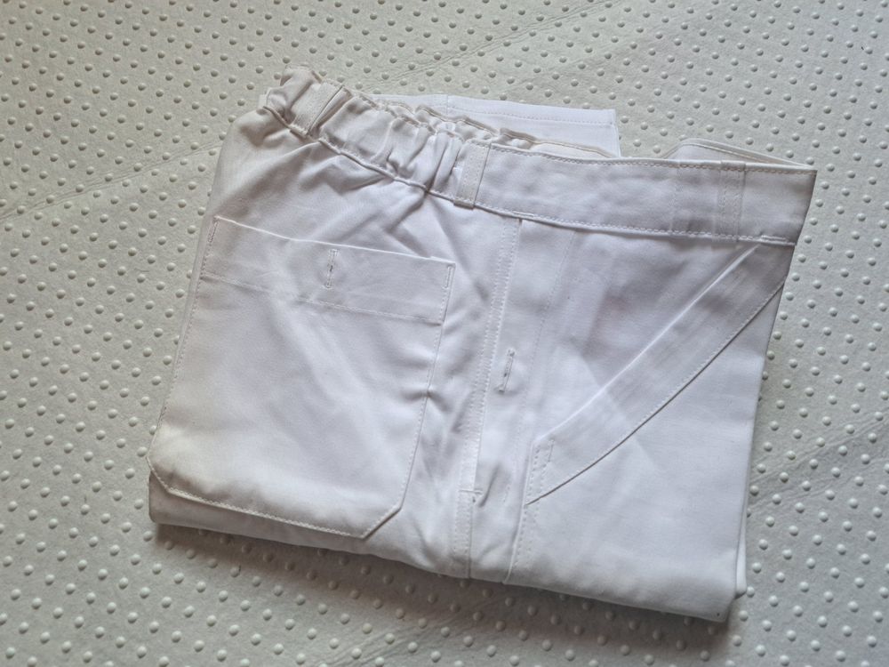 Pantaloni: Weisse Arbeitshose Malerhose Fischer Pêcheur Gr. 50 – Nuovo (secondo la descrizione) da Gysenstein venduto da joshuas81 5