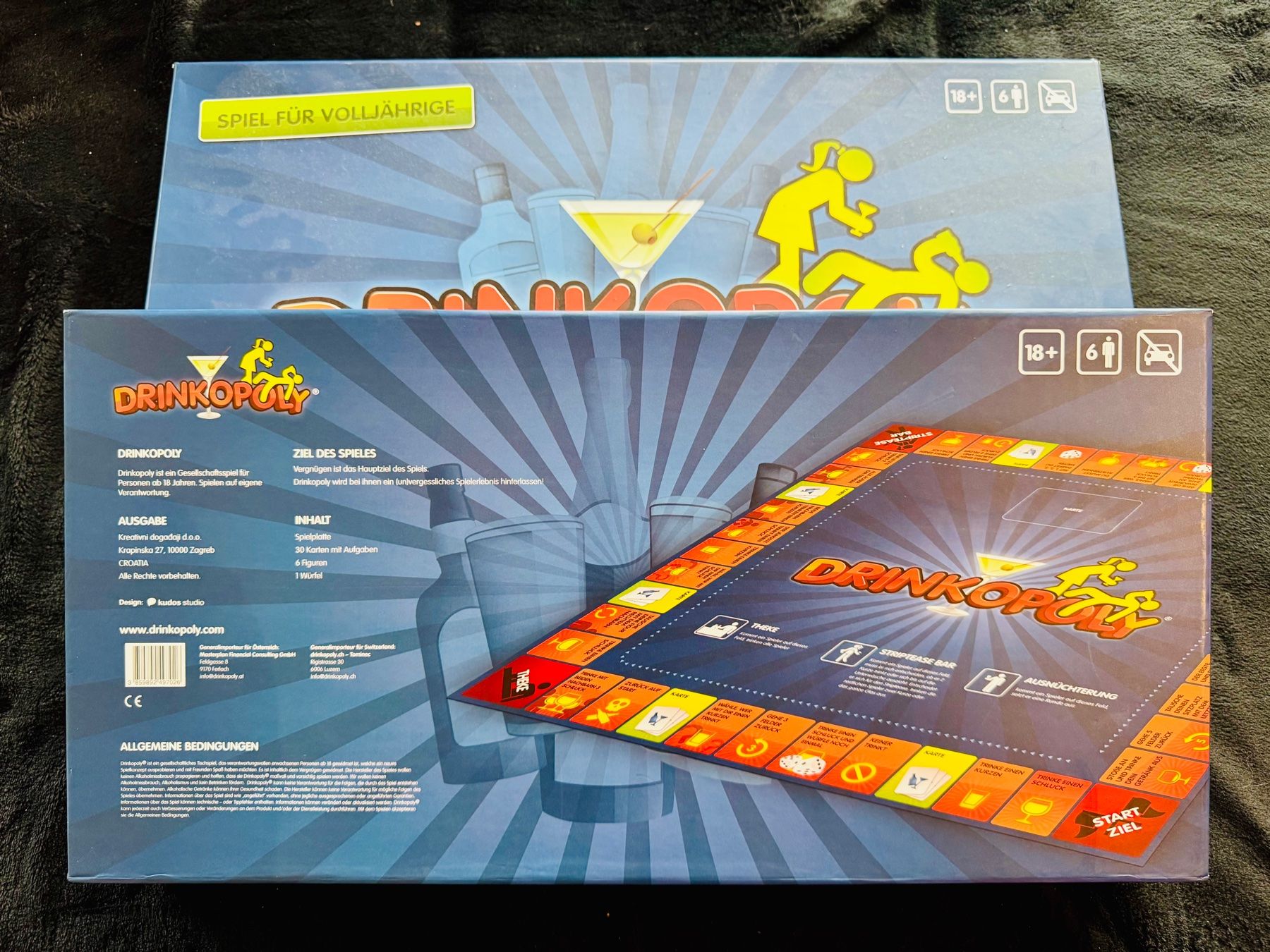 Giochi: Original "Drinkopoly" Partyspiel – Nuovo (secondo la descrizione) da Seuzach venduto da Inspektor99 1