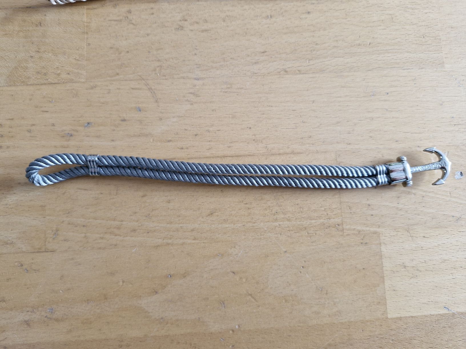 Bracciali & Braccialetti: Anker-Armband von Rhomberg in edlem hellblau – Usato da Elsau venduto da sanoli01 1