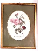 Duft Rose Vergoldeter Rahmen