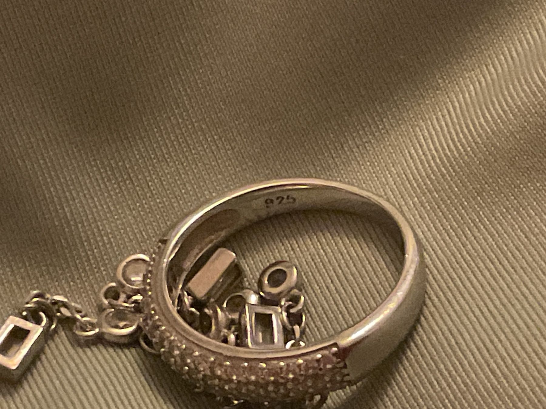 Anelli: Sterling Silber Ring 925 mit Qasten Gr.54 – Nuovo (secondo la descrizione) da Zuerich venduto da SaTs-43 4
