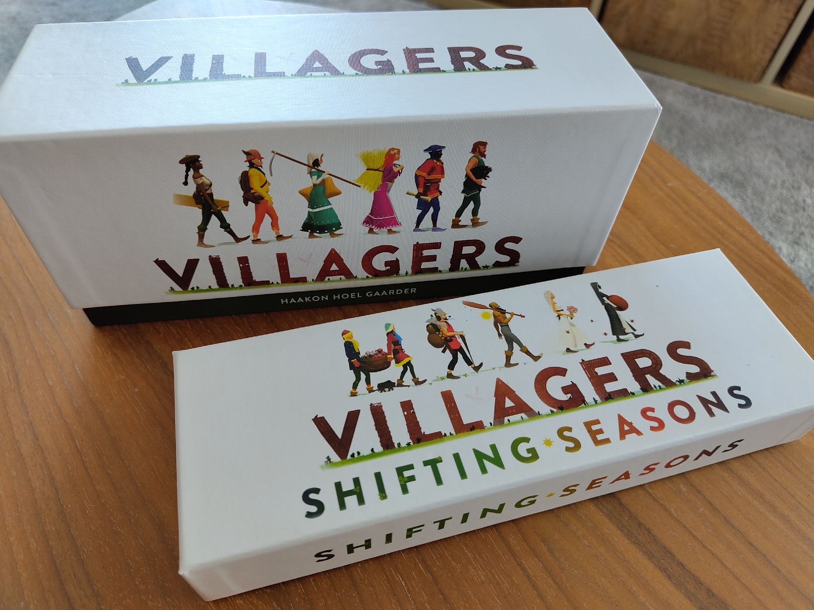 Giochi: "Villagers" plus Erweiterung "Shifting Seasons" – Usato da Winterthur venduto da Garbinator