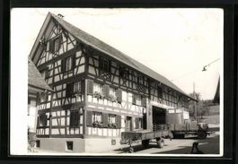 Oberstammheim, Fachwerkhaus mit Scheune