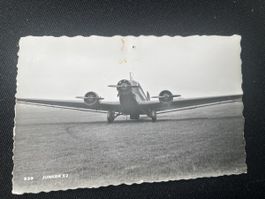 AK Propellerflugzeug Junker 52 Ju 52 mit Sternmotor
