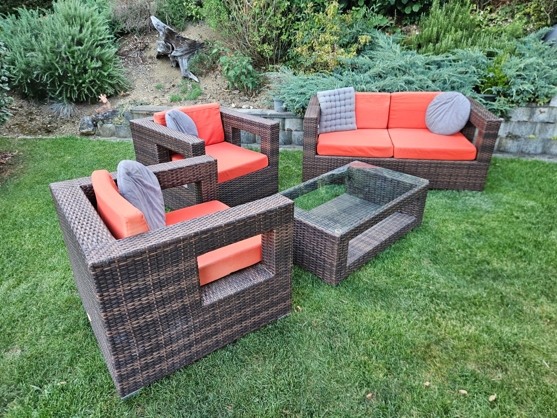 Poltrone: Denova Rattan Gartenlounge Set – Usato da Ziefen venduto da Mach12 3