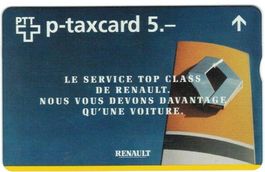 Taxcard KF-381B Renault Assistance französisch 600 Ex ungebr