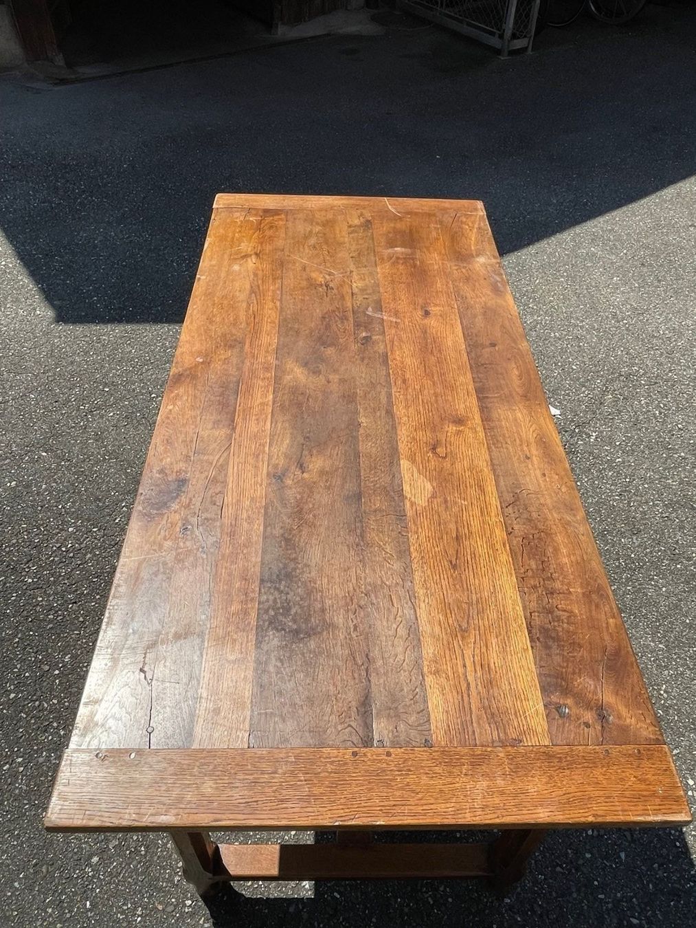 Tische: Klostertisch, Stil, Tisch  mit 2 Schubladen, 190 x 86 Eiche – Gebraucht aus Koblenz von Kbaldinger 1