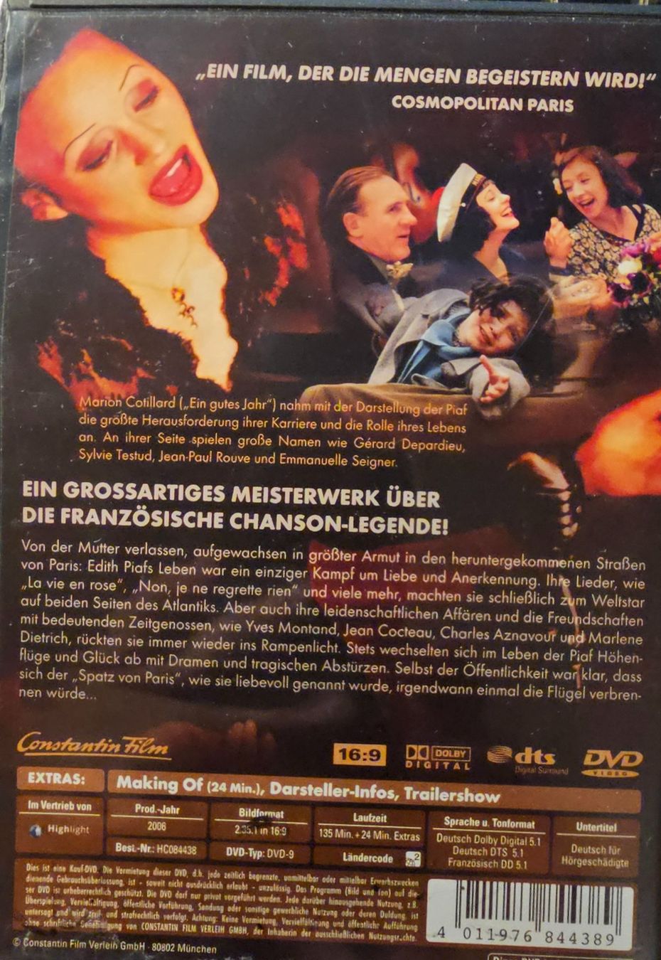 Alle DVDs: La Vie En Rose – Gebraucht aus Wahlen b. Laufen von Cg10 1