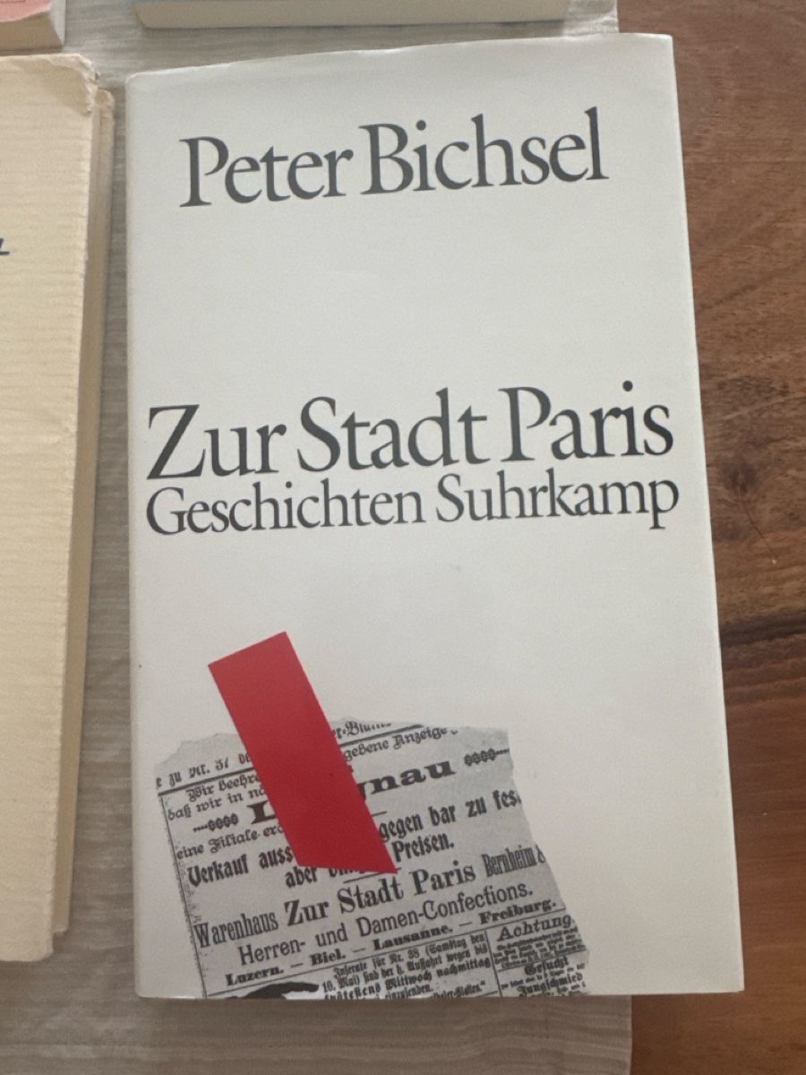 Libri: Peter Bichsel: Diverse Buecher. Ein Exemplar signiert – Usato da Solothurn venduto da Alex702 8