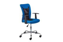 Bürostühle Kinder- Drehstühle Blau/schwarz